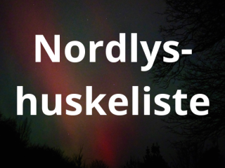 Nordlys Guide � S�dan fotograferer du nordlys