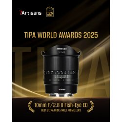 7Artisans 10mm f/2,8 II Fisheye ED til Canon RF