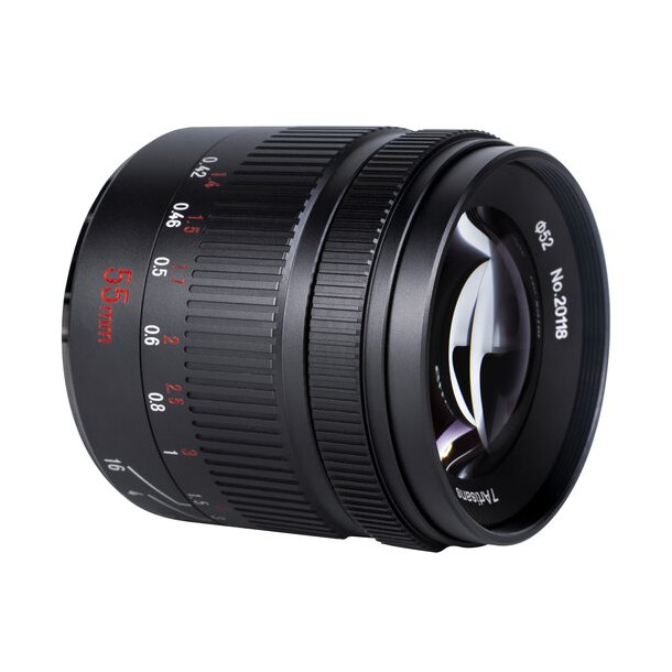 7Artisans 55mm f/1,4 II til Canon RF (APS-C)