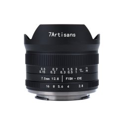 7Artisans 7,5mm f/2,8 II Fisheye Canon RF (APS-C)