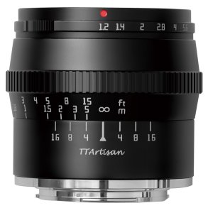 TTArtisan 50mm f/1.2 t/Fujifilm X