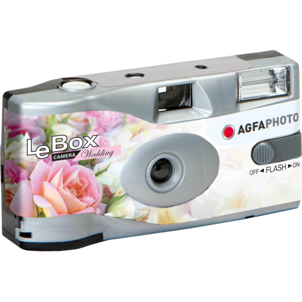 AgfaPhoto LeBox Wedding Engangskamera m/blitz