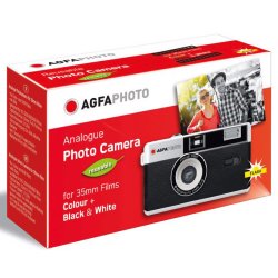 Agfaphoto Reusable Photo Camera 35mm Black