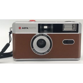 Agfaphoto Reusable Photo Camera 35mm Brown