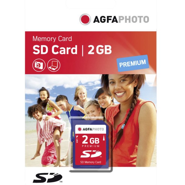 AgfaPhoto SD card 2GB
