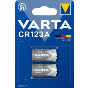 VARTA Photo 1x2 CR 123 A Lithium