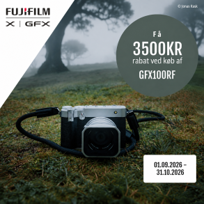 Fujifilm GFX100RF Promotion 1/9-26 - 31/10-26