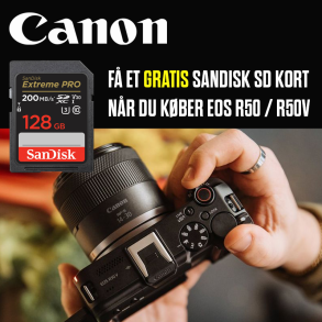 Canon EOS R50/R50V Kampagne 18/2-26 - 31/3-26