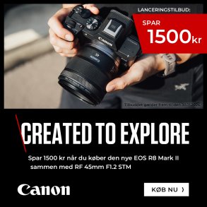 Canon EOS R8 Mark II Launch promotion - 20/10-26 - 30/11-26