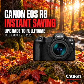Canon EOS R8 Kampagne - 14/9-26 - 18/10-26