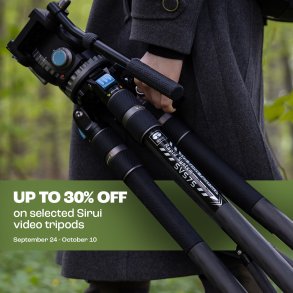 Sirui Video Tripod kampagne 24/9-26 - 10/10-26
