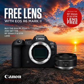 Canon EOS R6 II + Gratis RF 50mm - 17/8-26 - 11/10-26