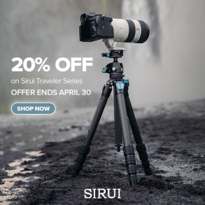 Sirui Traveler kampagne  15/4-26 - 30/4-26