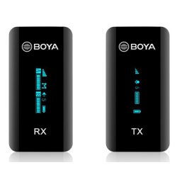 Boya 2.4 GHz Dual Lavalier Microphone Wireless BY-XM6-S1