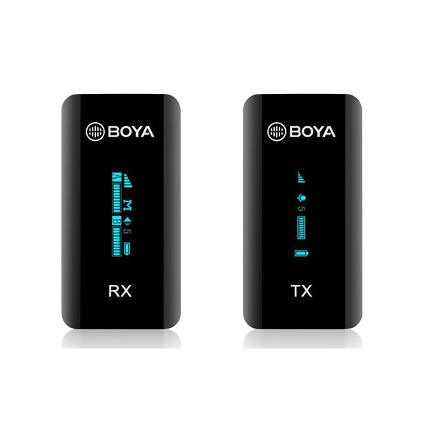 Boya 2.4 GHz Dual Lavalier Microphone Wireless BY-XM6-S1