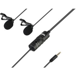 Boya Dual Lavalier microphone BY-M1DM