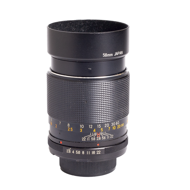 Kenlock automatic 135mm F/2.8 t/Minolta MD
