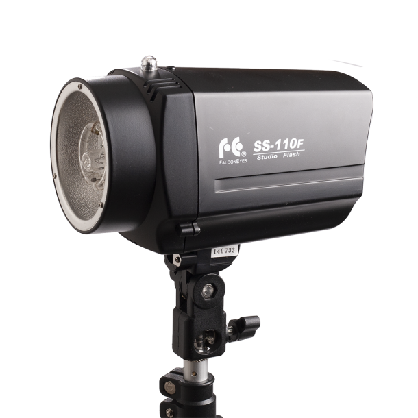 Falcon Eyes SS-110F Studio Flash inkl. Falcon Eyes Light Stand L-2440A