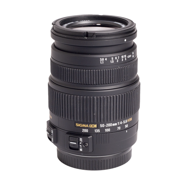 Sigma DC 50-200mm f/4-5.6 HSM t/Canon EF