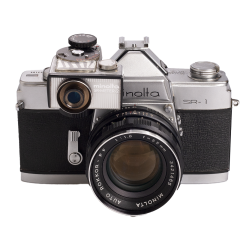 Minolta SR-1 + ROKKOR-PF 55m F1.8 + SR METER 2