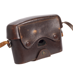 Leica B-taske i brun lder til Leica M3