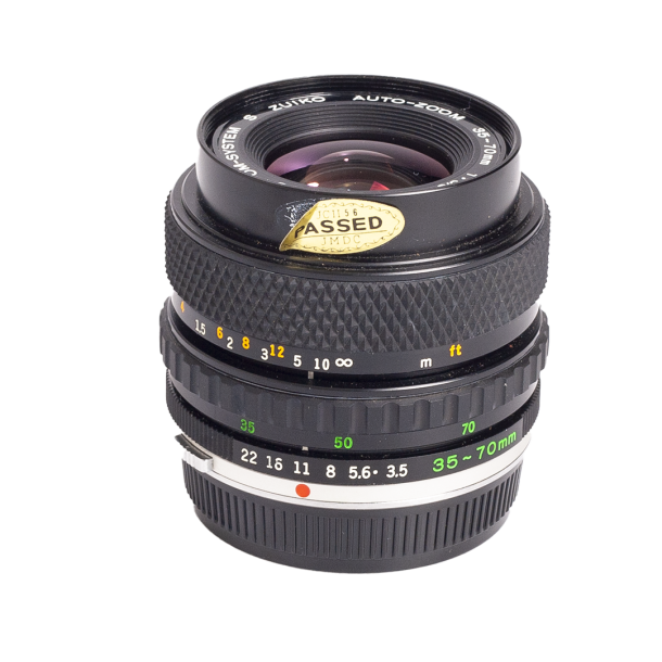 Olympus S Zuiko Auto-Zoom 35-70mm F/3.5-4.5