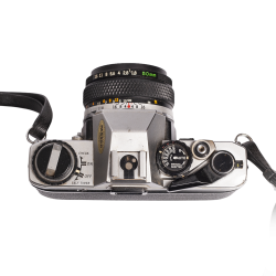 Olympus OM10 + 50mm 1.8 + B-taske