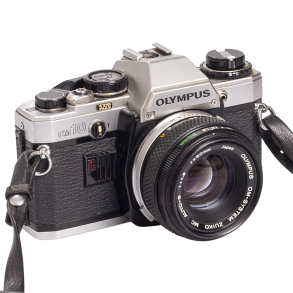 Olympus OM10 + 50mm 1.8 + B-taske