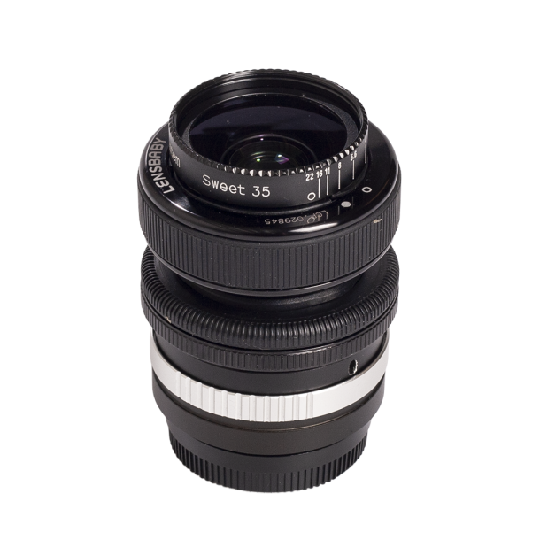 Lensbaby Composer Pro + Sweet 35 + Adapter til Fujifilm X
