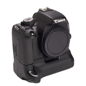 Canon EOS 550D Body + Meike Batterigreb