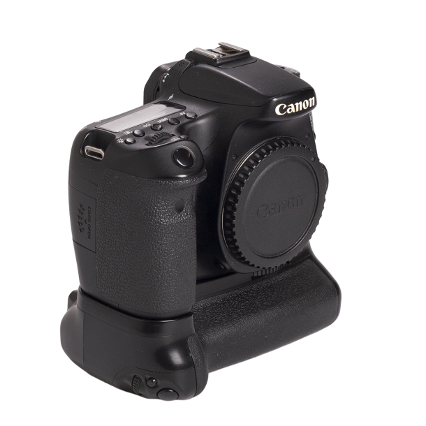 Canon EOS 70D Body + Meike Batterigreb