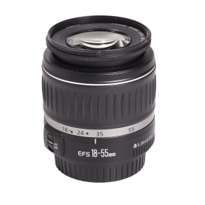 Canon EF-S 18-55mm F3.5-5.6 II + EW-60C Modlysbl�nde