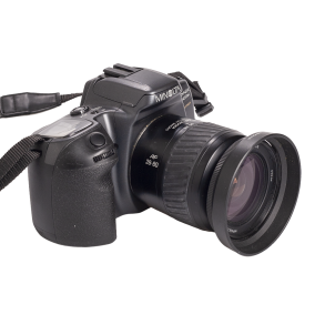 Minolta Dynax 500SI Super + 28-80mm + Sigma flash EF-430ST