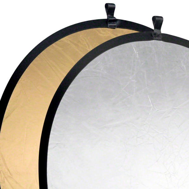 Reflektor guld/s�lv �107cm