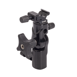 Tilting Bracket + Hotshoe til lightstand