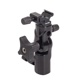 Tilting Bracket + Hotshoe til lightstand