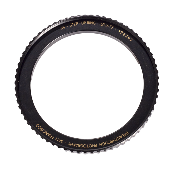 Breakthrough X4 Step-Up Ring 62mm - 72mm
