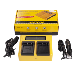 Patona Dual LCD Charger for Fujifilm NP-W126