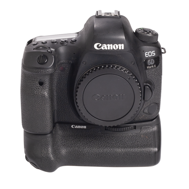 Canon EOS 6D Mark II + BG-E21 Batterigreb