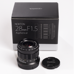 Voigtl�nder Nokton 28mm f/1.5 Asph. t/Nikon Z-Mount - Sort
