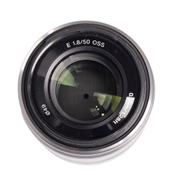 Sony E 50mm F1.8 OSS Silver