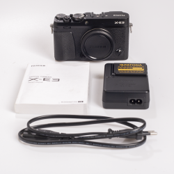 Fujifilm X-E3 Body Black