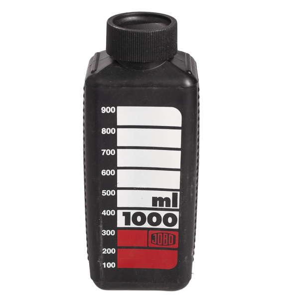JOBO Flaske til kemi 1000 ml Sort/Brun