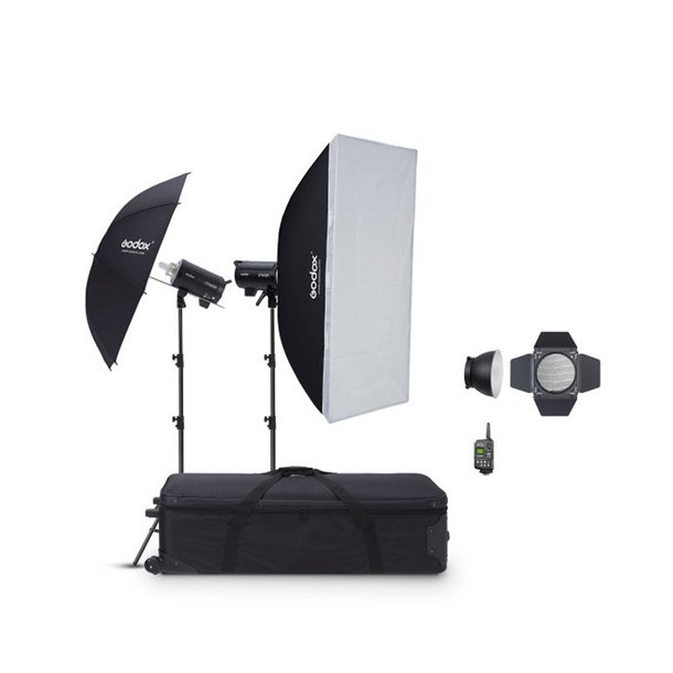 Godox DP600III-C Studioblitz Kit (2xDP600III &amp; tilbehr)