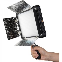 Godox LED 500LR-C - LED Videolampe med barndoor