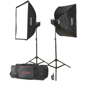 Godox MS200-F - Studioblitz Kit (2xMS200 & tilbehr)