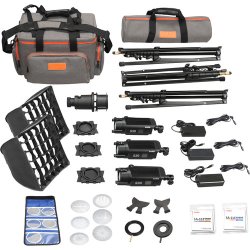 Godox S30-D Focusing LED 3-Light Kit