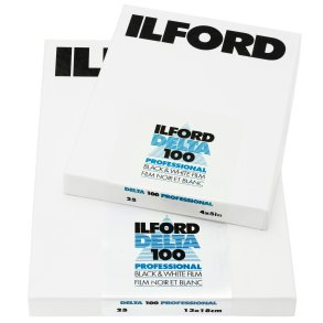 Ilford Delta 100 4x5 25 Sheets