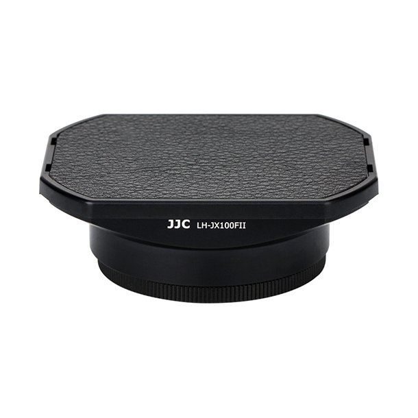 JJC LH-JX100FII Lens Hood + Adapter t/Fujifilm X Sort