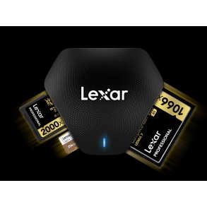 Lexar Prof 3-in-1 USB 3.1 (USB-A) Kortlser